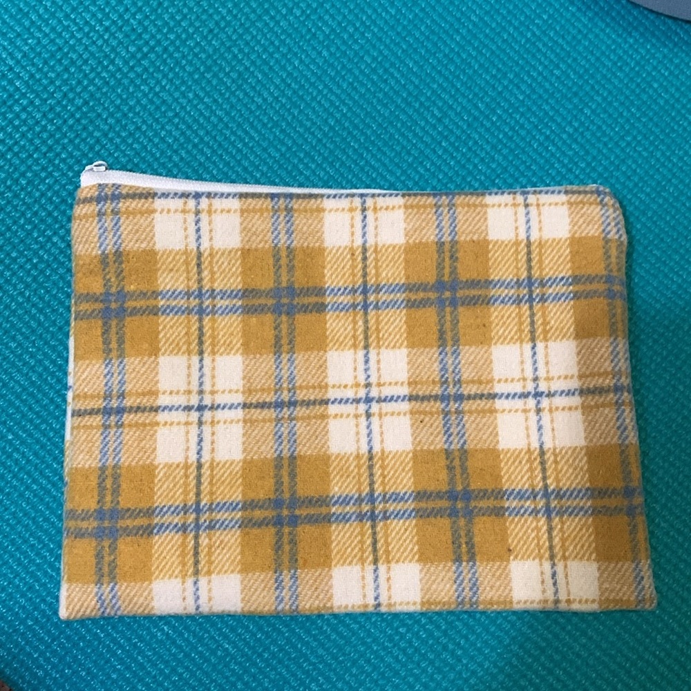 Brand new cotton zipper inner pouch